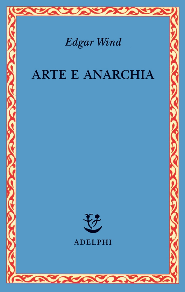 Copertina  Arte e anarchia