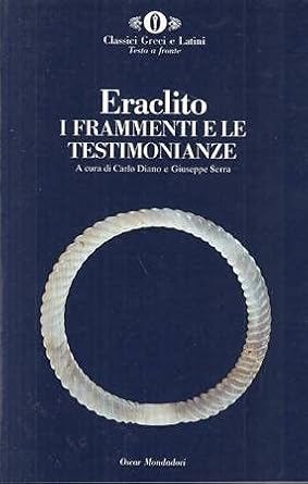 Copertina  I frammenti e le testimonianze