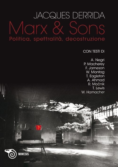 Copertina  Marx & sons : politica, spettralità, decostruzione