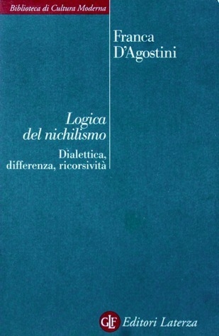 Copertina  Logica del nichilismo : dialettica, differenza, ricorsività